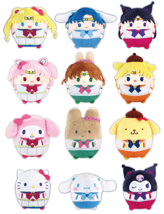 Washi Tape Collection - Sailor Moon Eternal x Sanrio characters ( Chibi )