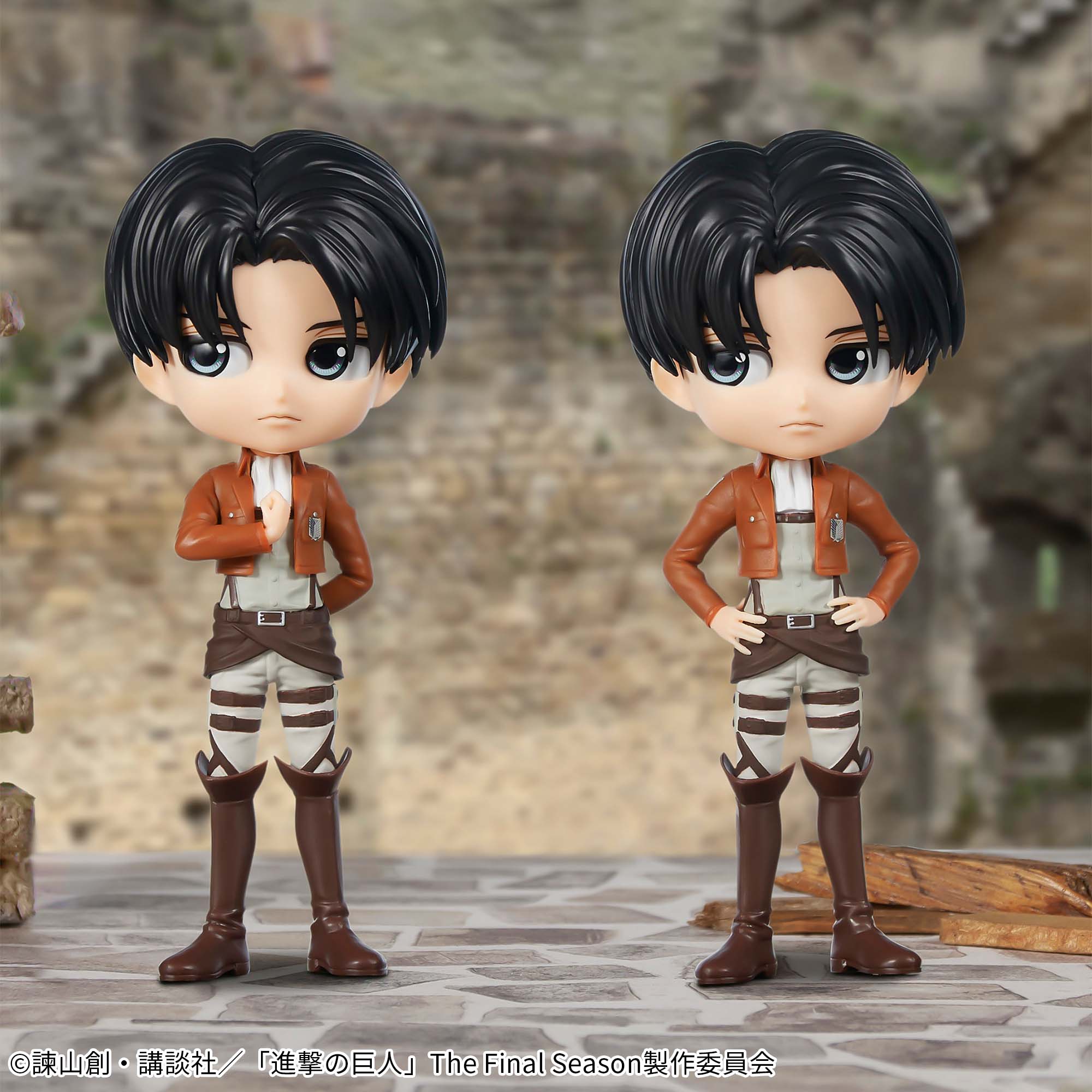 Good Attack on Titan Levi Ackerman Q Posket Figure Version B