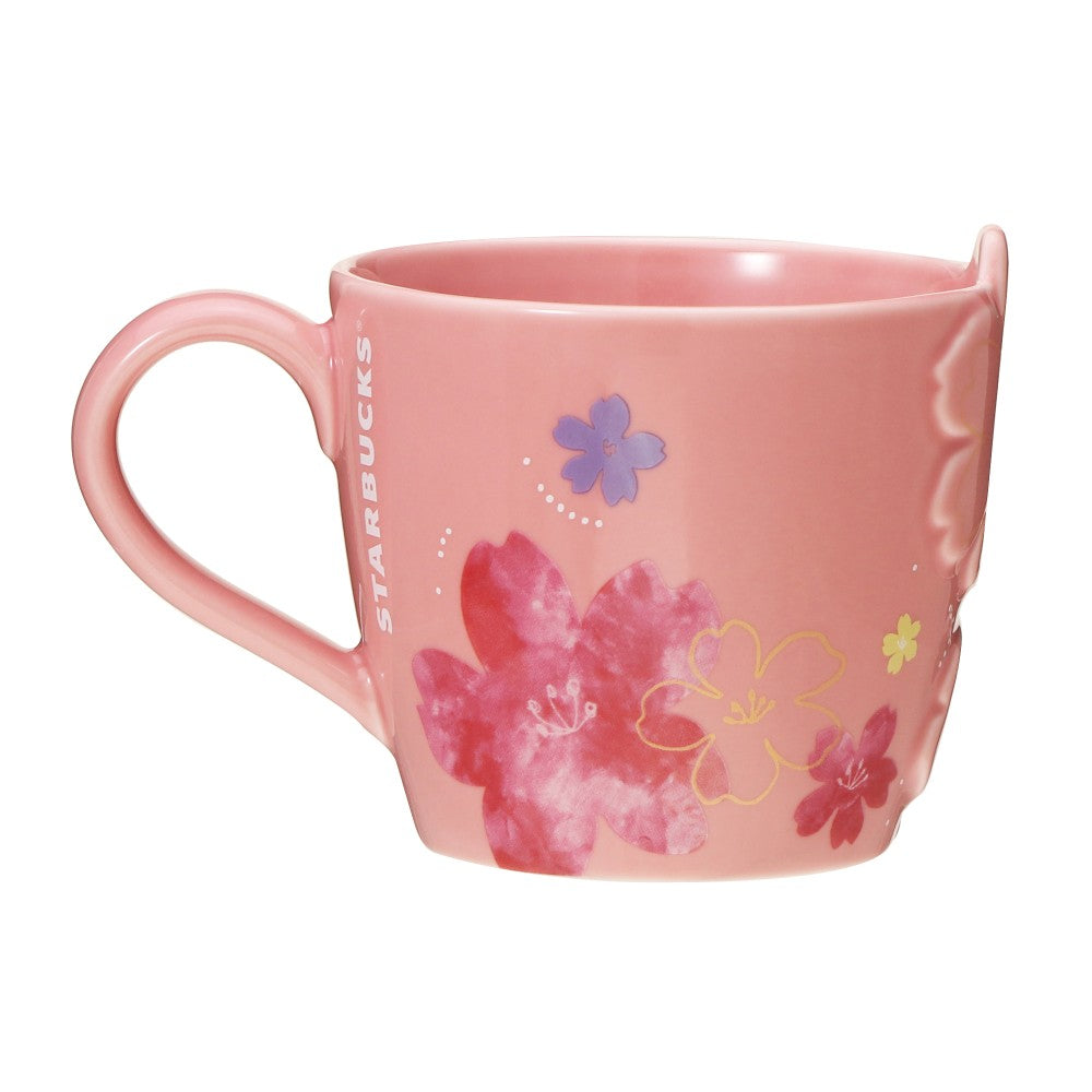 Mug Flower Emboss 355ml - SAKURA 2024 - Starbucks Japan