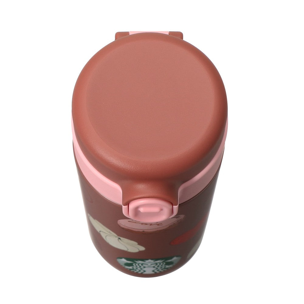 Stainless Steel Bottle Chocolate - Valentine's Collection 2024 - Starbucks Japan