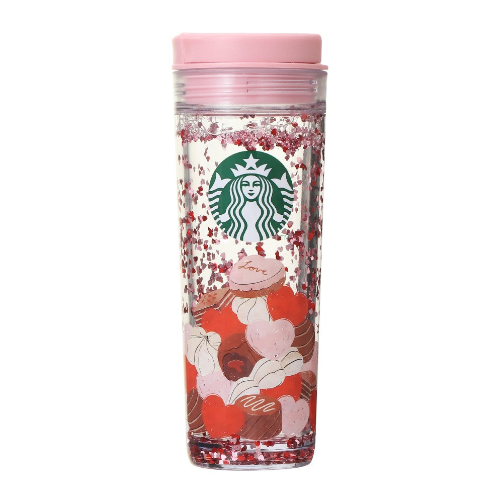 Chocolate Confetti Tumbler - Valentine's Collection 2024 - Starbucks Japan