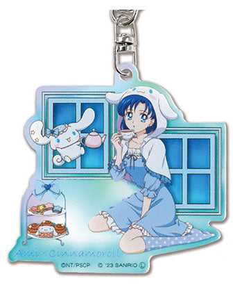 Ami Mizuno - Acrylic Keychain Aurora - Sailor Moon x Sanrio Characters