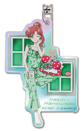 Makoto Kino - Acrylic Keychain Aurora - Sailor Moon x Sanrio Characters