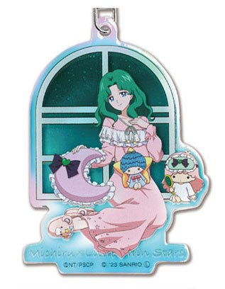 Michiru Kaiou - Acrylic Keychain Aurora - Sailor Moon x Sanrio Characters