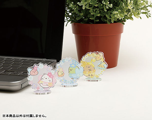 [Blind Box] Sumikko Gurashi Acrylic Stand - Zassou and Fairy Flower Field - San-X