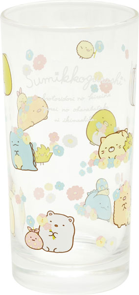 Glass Cup Sumikko Gurashi - Zassou and Fairy Flower Field - San-X