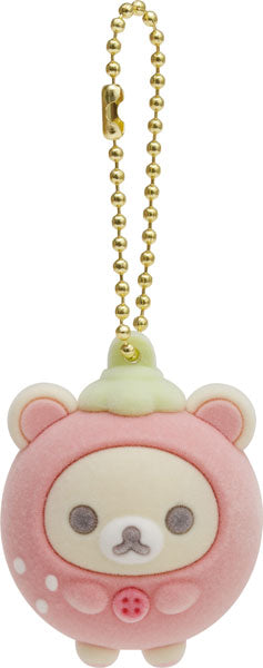 Korilakkuma - Full of Strawberry Day Keychain - Rilakkuma