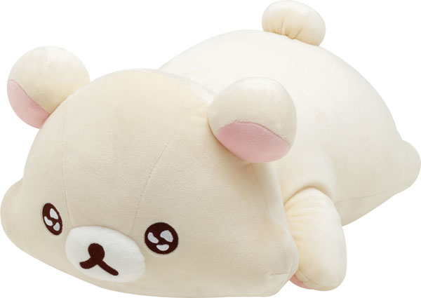 Korilakkuma - Full of Strawberry Day Full Cheeks Hugging Plush - Rilakkuma