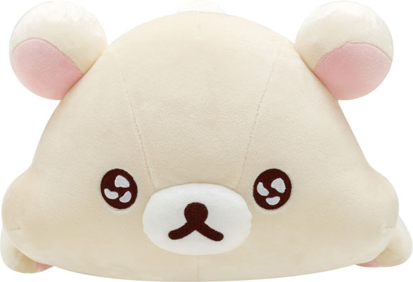 Korilakkuma - Full of Strawberry Day Full Cheeks Hugging Plush - Rilakkuma