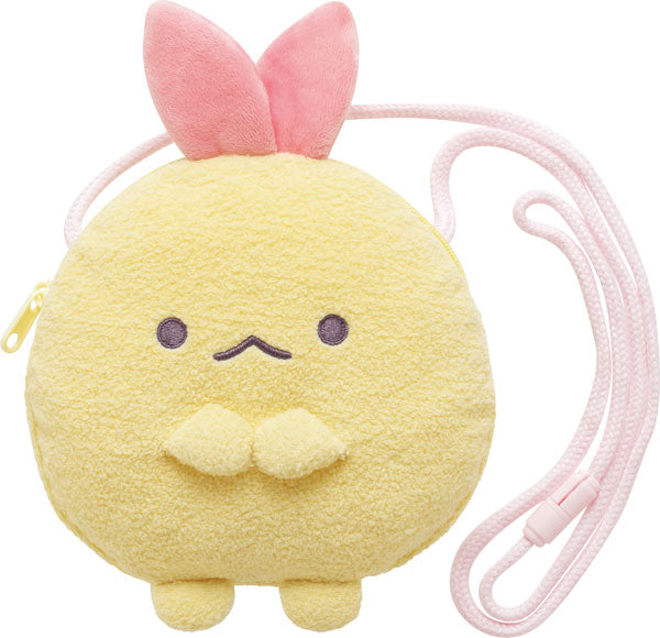 Ebiten no Shippo Plush Pochette -Tenshi na Ebiten Idol - Sumikko Gurashi