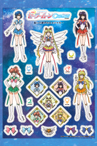 Inner Senshi Large Sticker Set - Pretty Guardian Sailor Moon Cosmos Movie Collection