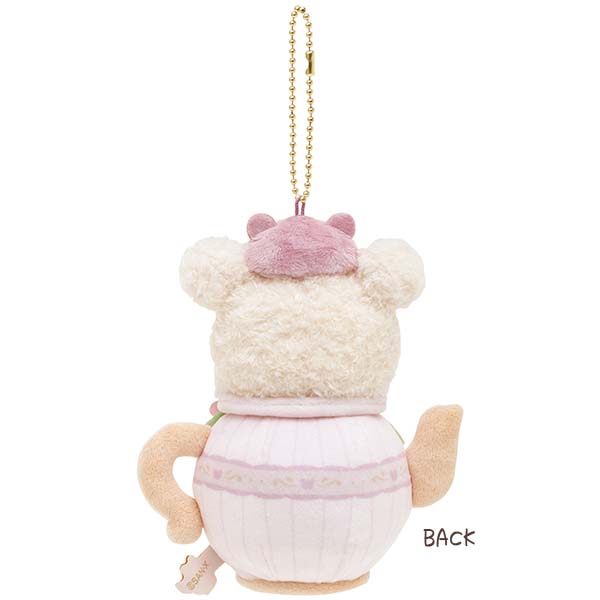 Korilakkuma Keychain Mascot Plush - Flower Tea Time Series - San-X