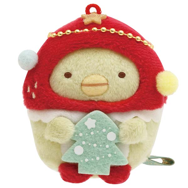 Small Plush (Tenori) Strawberry Christmas - Sumikko Gurashi - San-X