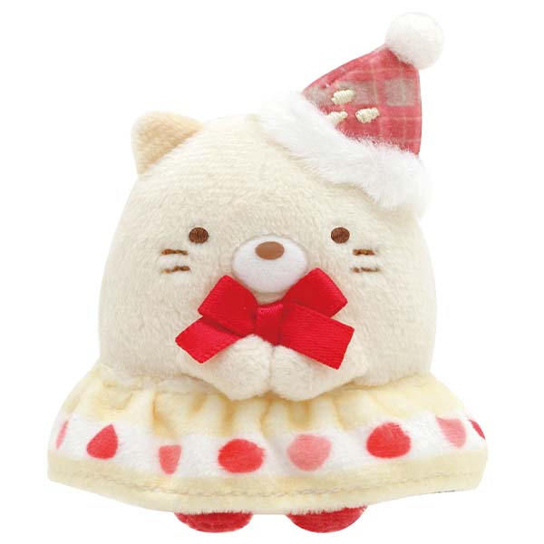 Small Plush (Tenori) Strawberry Christmas - Sumikko Gurashi - San-X