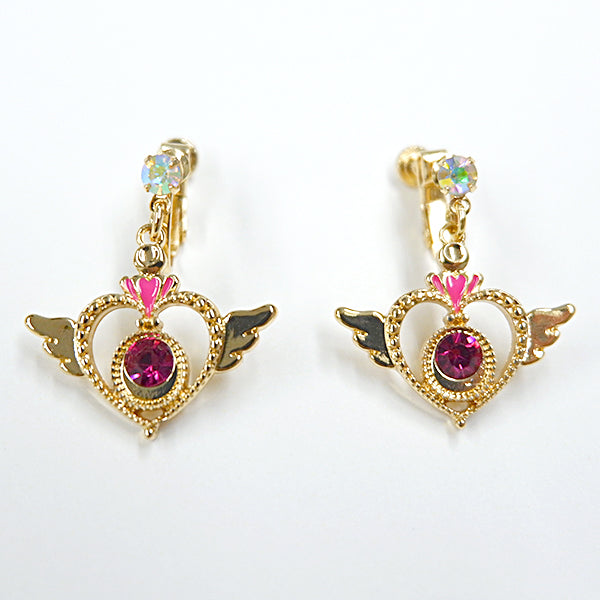 Crisis Moon Compact Earrings - Sailor Moon Store Original