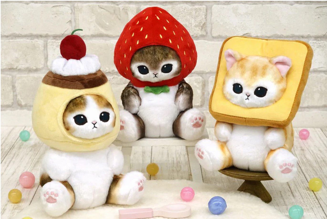 Pudding Cat Potetama Plush Toy - Mofusand