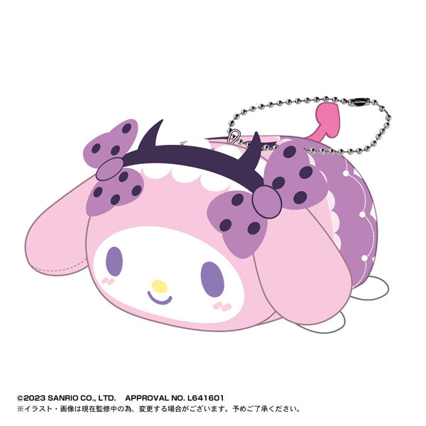 Osomatsu-san Sanrio Potekoro offers Mascot Keychains