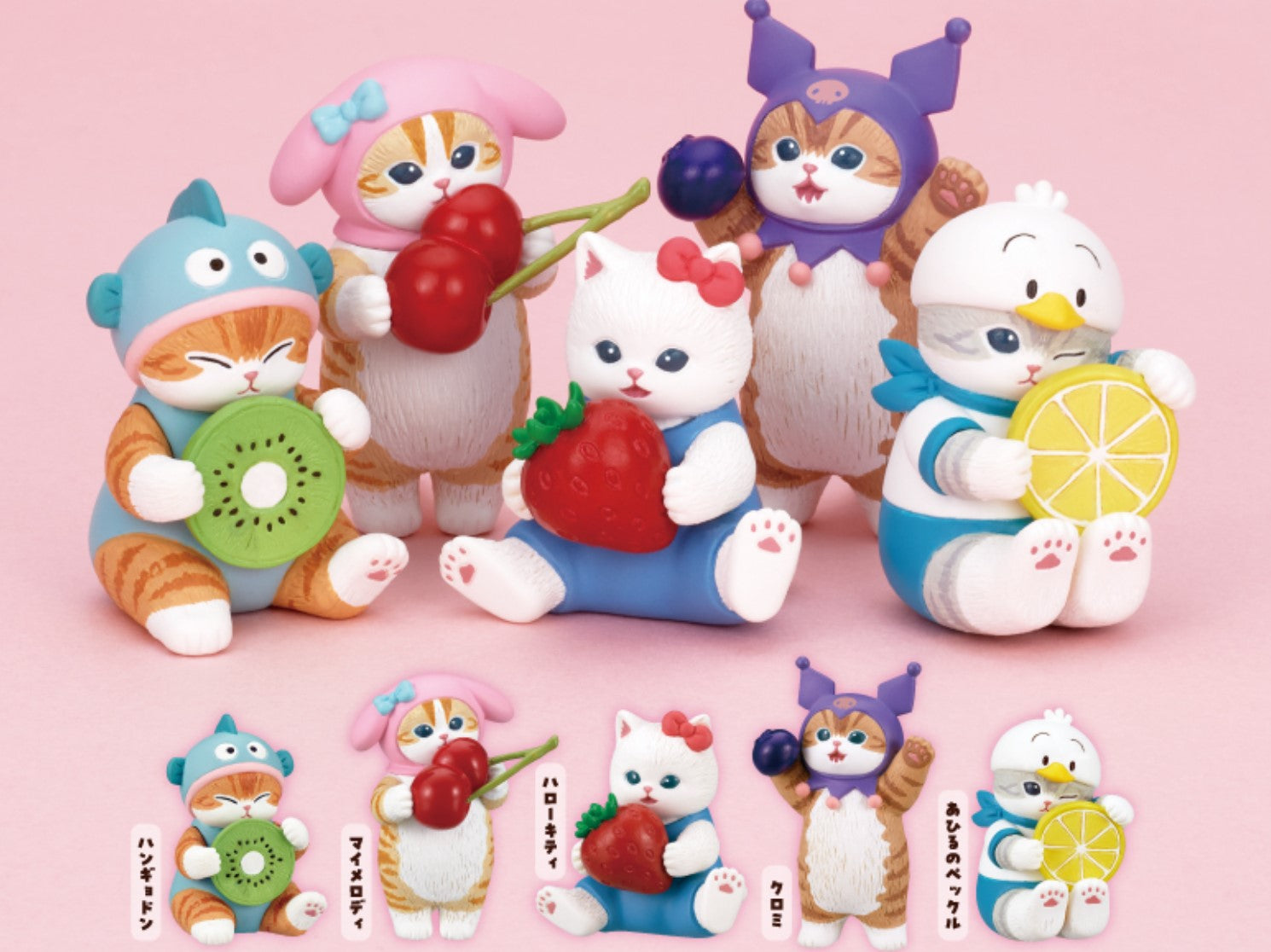 Mofusand x Sanrio Characters Cosplay Figures Vol. 2