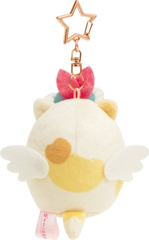 Neko w/ Ebifurai Plush Keychain - Tenshi na Ebiten Idol Tenshi na Burasage - Sumikko Gurashi