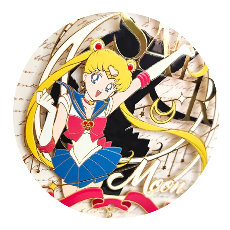 Metal Bookmarks - Pretty Guardian Sailor Moon - China & Hong Kong Exclusive