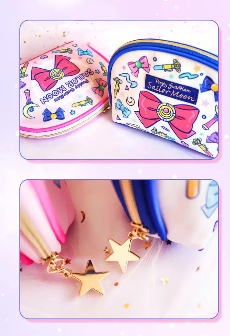 Sailor Moon Shell Blue Makeup Bag - Pretty Guardian Sailor Moon