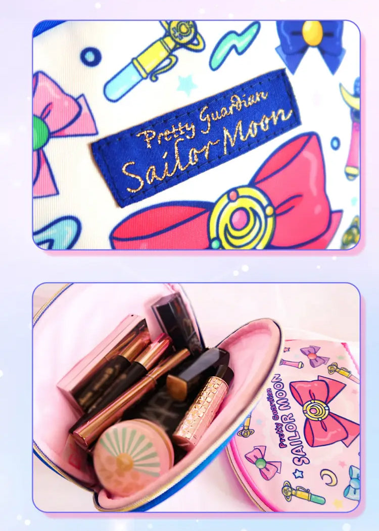 Sailor Moon Shell Blue Makeup Bag - Pretty Guardian Sailor Moon