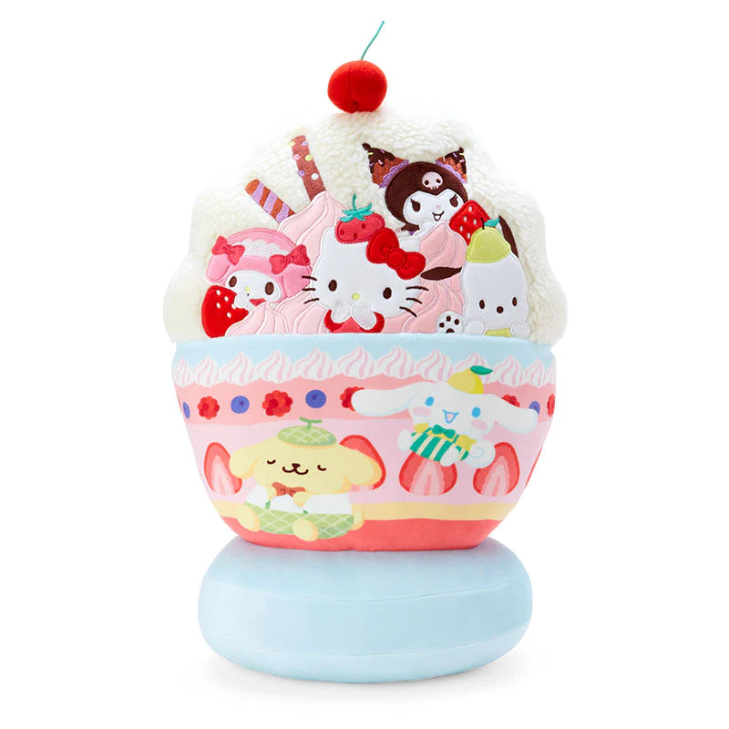 Sanrio Characters Throw Pillow - Parfait Shop Series - Sanrio