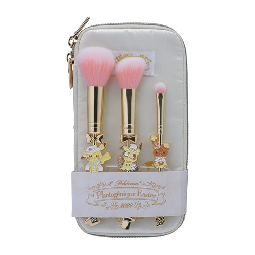 Makeup brush set with pouch - Photogénique Easter - Pokémon