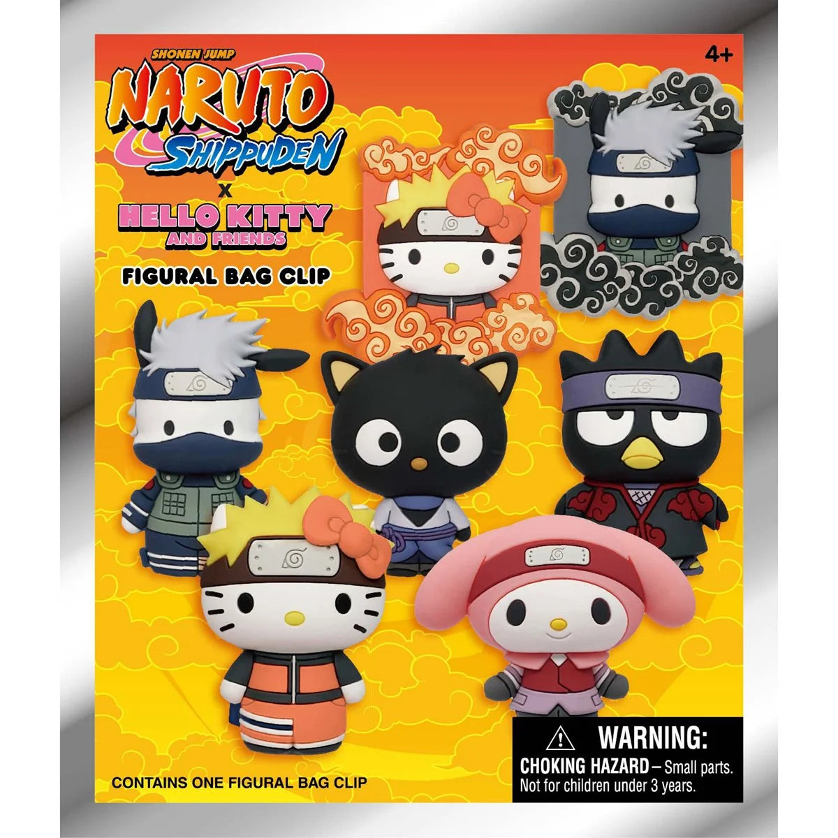 [Blind Bag] Hello Kitty x Naruto Figural Bag Clip - Sanrio