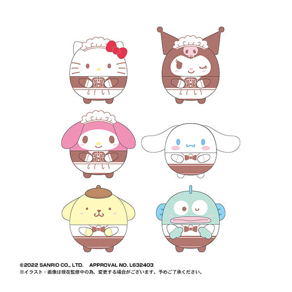 [Blind Box] Sanrio Mini Plush Keychain - Fuwakororin 3 - Sanrio