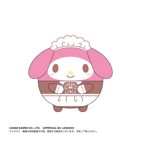 [Blind Box] Sanrio Mini Plush Keychain - Fuwakororin 3 - Sanrio