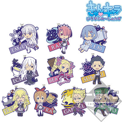 Re:Zero - Starting Life in Another World ~ Rubber Keychain Emilia