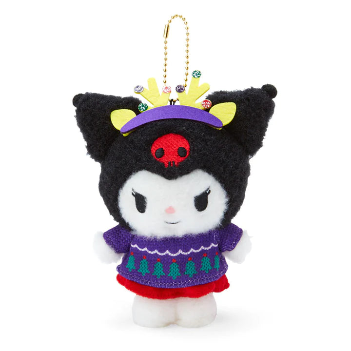 Kuromi Mascot - Christmas Sweater Mascot - Sanrio