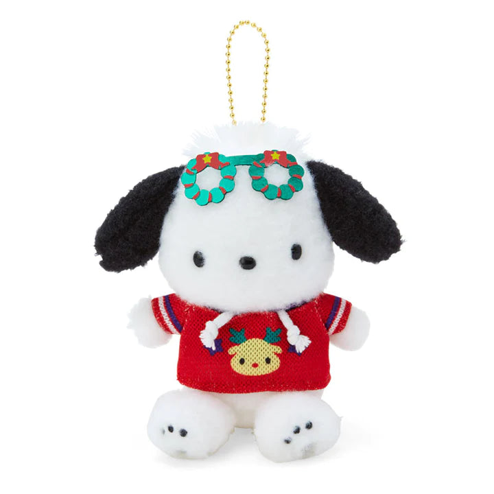 Pochacco Mascot - Christmas Sweater Mascot - Sanrio