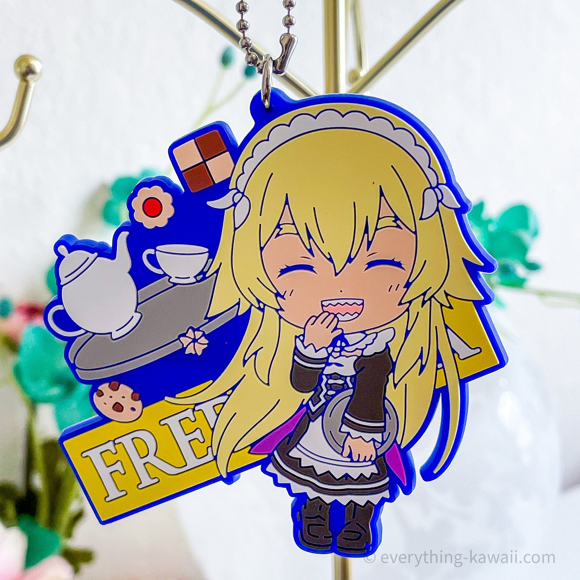 Re:Zero - Starting Life in Another World ~ Rubber Keychain Frederica