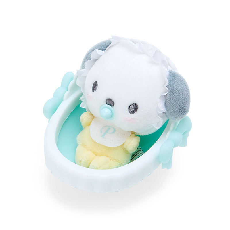 Pochacco Mini Plush - Baby Cradle - Sanrio