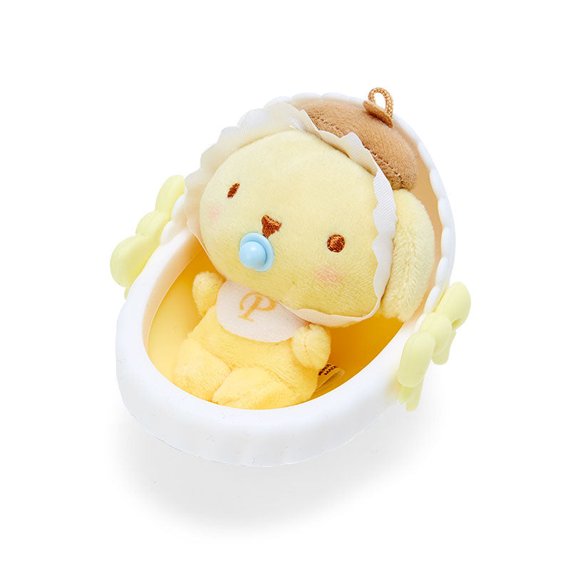 Pompompurin Mini Plush - Baby Cradle - Sanrio