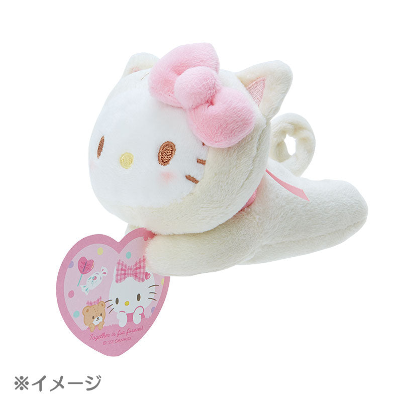 Hello Kitty Clip Mini Plushie - Healing Nyanko - Sanrio